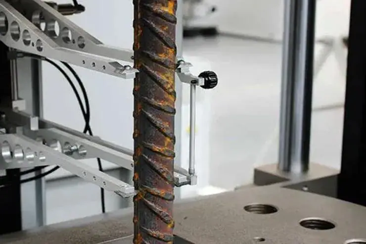 تست کشش میلگرد و ضوابط پذیرش